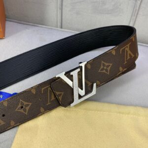 Louis Vuitton LV Diamond Reversible Belt Monogram Canvas, LV Women Belt