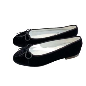 Chanel Ballet Flats Black For Women