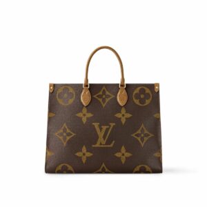 Louis Vuitton OnTheGo GM Tote Bag Monogram And Monogram Reverse Canvas For Women, Women’s Handbags 16.1in/41cm LV M45320