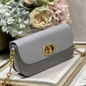 Christian Dior 30 Montaigne Avenue Bag Blue For Women 9 in/ 22.5cm M9260UMOA_M47G