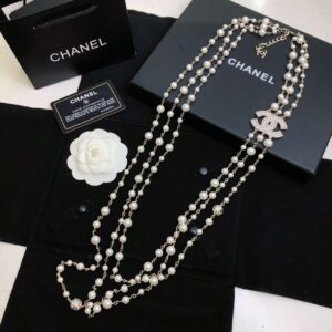 Chanel Chain Necklace Gold