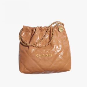 Chanel 22 Bag Camel For Women AS3261 B08037 NU907 - 16.4 Inches/42 Cm