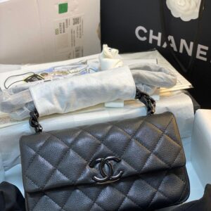 Chanel Small Flap Bag Black For Women 7.8in/20cm