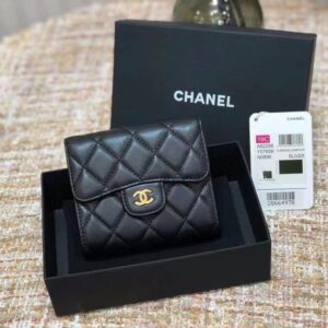 Chanel Clutch With Chain Black For Women 4.3in/11cm